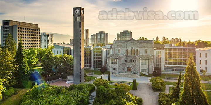 دانشگاه بریتیش کلمبیا - The University of British Columbia