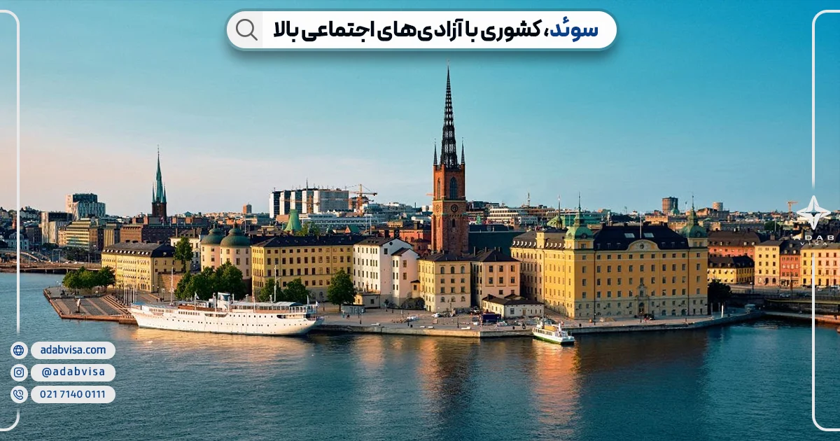 راحت ترین کشورها برای مهاجرت تحصیلی | مهاجرت به سوئد | ادب ویزا