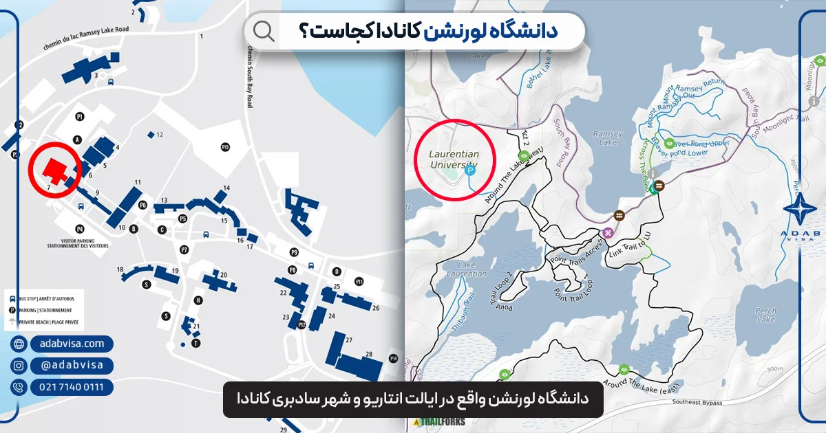 دانشگاه لورنشن کانادا کجاست؟