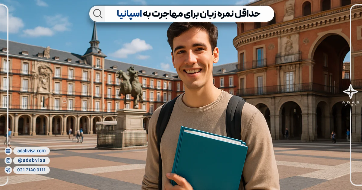 حداقل نمره زبان مورد نیاز برای مهاجرت به اسپانیا | ادب ویزا