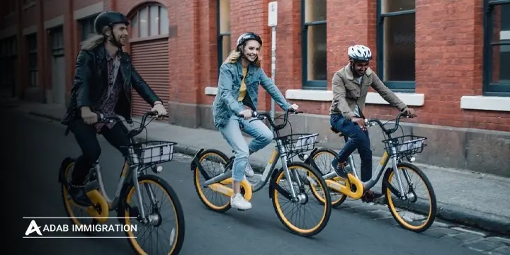 جابجایی تخته موج سواری و دوچرخه در حمل و نقل سیدنی
