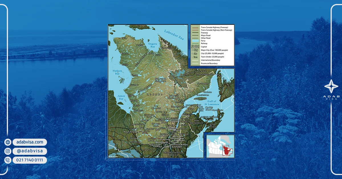  geography of quebec