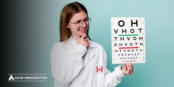 شرایط تحصیل رشته بینایی سنجی در کانادا